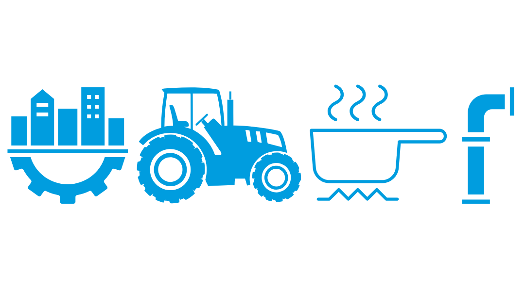 Icon illustrating factors affecting Dublin's tap water quality, including aging infrastructure, agricultural runoff, heavy rainfall, and hard water with calcium and magnesium. Icon illustrating factors affecting Dublin's tap water quality, including aging infrastructure, agricultural runoff, heavy rainfall, and hard water with calcium and magnesium.
